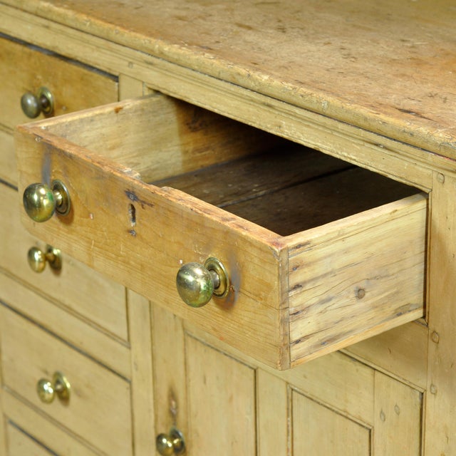 Antique Cabinet in Pine, 1850 For Sale - Image 12 of 15