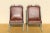 Wonderful pair of airplane chairs made of aluminum, and they have new brown leather seats and backs. They are originally...