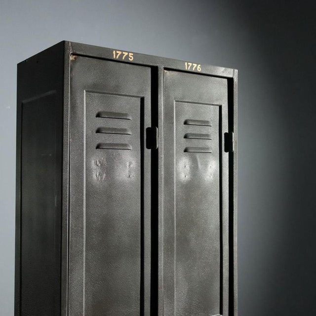 Mid-Century Industrial Wardrobe, 1960s For Sale - Image 3 of 11