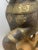 Figurative Large Antique Copper & Brass Clad Carved Wooden Horse For Sale - Image 3 of 10
