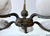 Large Art Deco Alabaster and Bronze Chandelier, 1930s For Sale - Image 12 of 18