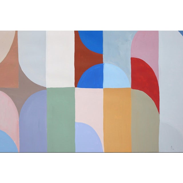 2026, Art Deco Painting - Set of 2 For Sale - Image 9 of 10
