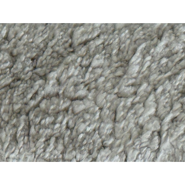 8ft 10in × 11ft 8in Restoration Hardware Raised Geometric Silk + Wool Rug For Sale - Image 10 of 12