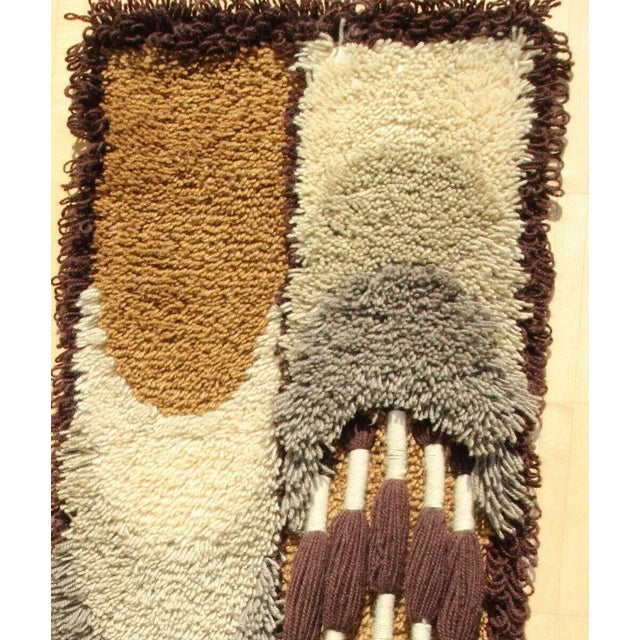 Pop Art Woolen Tapestry, 1970 For Sale - Image 9 of 12