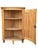 Swedish Corner Cupboard. Pine with shelves