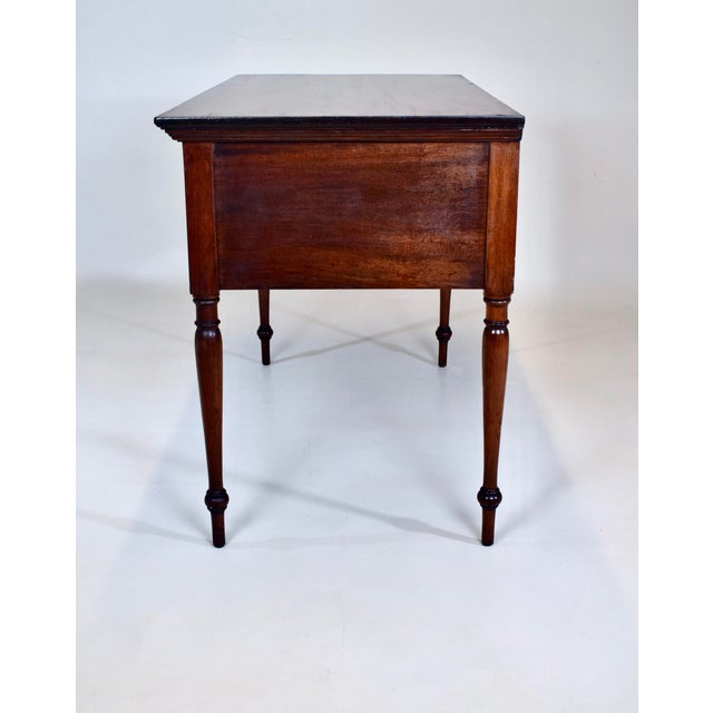 Antique Regency Mahogany Writing Desk For Sale - Image 10 of 14