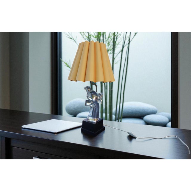 Table Lamp by Olle Alberius for Orrefors For Sale - Image 3 of 4