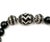 Contemporary Chanel Gunmetal Art Deco Crystal Black Bead Bracelet For Sale - Image 3 of 5