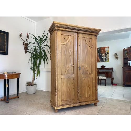 Wilhelminian Wood Farmhouse Cupboard For Sale - Image 4 of 18