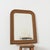 Antique French Mercury Foxed Glass Mirror, 1890s For Sale - Image 5 of 8