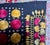 Antique Nilak Phulkari Silk Embroidered Textile, Punjab For Sale - Image 9 of 12