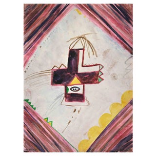 Martin Bradley, The Proclaimers, Watercolor Drawing, 1977 For Sale