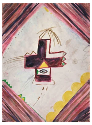 Martin Bradley, The Proclaimers, Watercolor Drawing, 1977