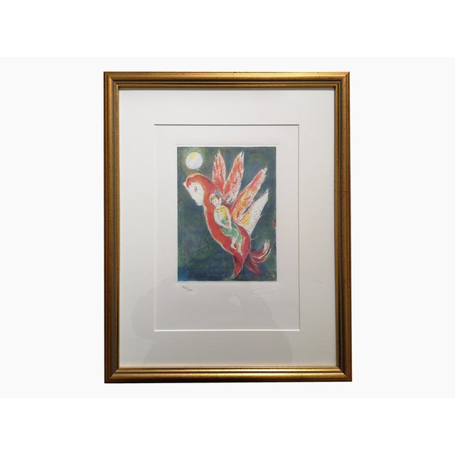 This 13 pages long cycle is one of the most beautiful lithographic series which has been created by Marc Chagall. It was...