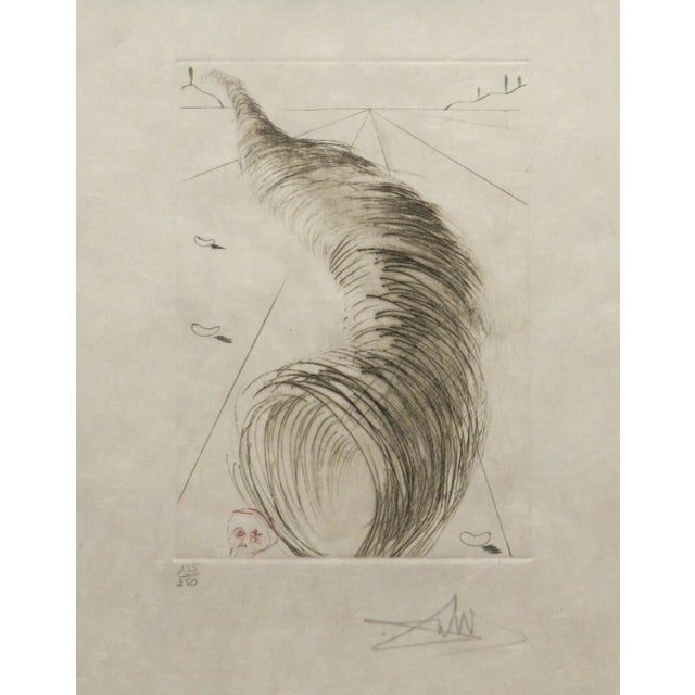 Surrealism Dali Shakespeare II Timon of Athens H/Sign # Etching Dali Archives Certified Art For Sale - Image 3 of 6