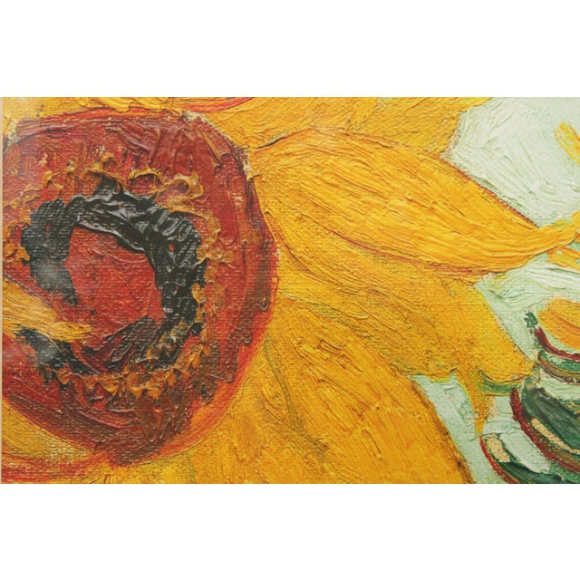 Vincent Van Gogh Framed Print, 'Sunflowers' For Sale - Image 10 of 12