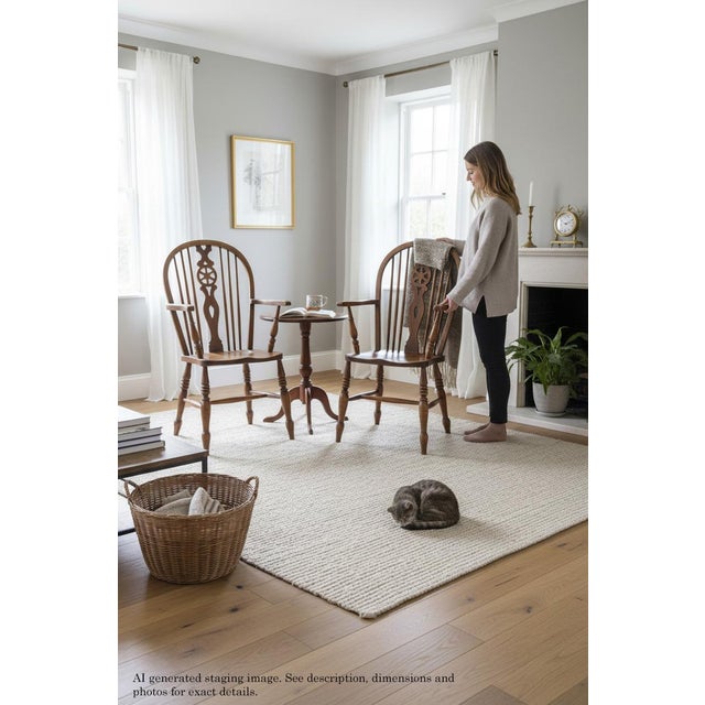 Antique Ash, Elm and Beech Dining Chairs from Harlequin, Set of 8 For Sale - Image 14 of 16