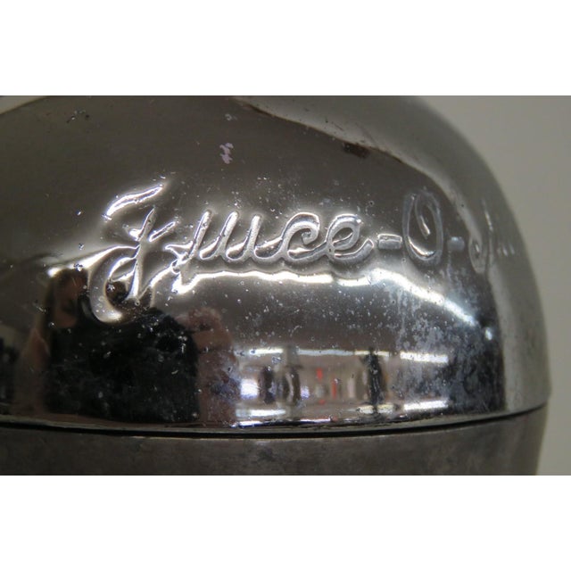 Rival Tilt Top Juice O Mat Hand Press Juicer Deco Chrome Industrial Style 4502b For Sale - Image 11 of 18