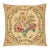 Aubusson Bouquet Beige Tapestry Cushion With Feather Filler - 46 X 46cm For Sale
