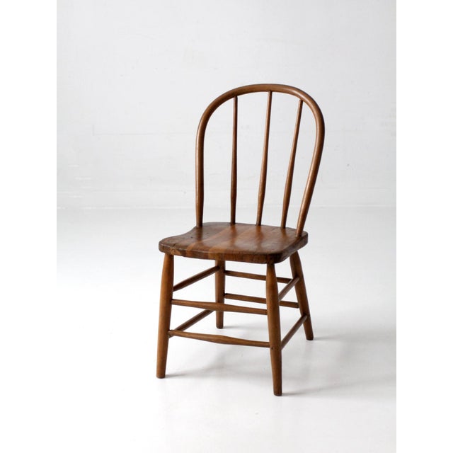 Vintage Windsor Style Spindle Back Chair For Sale - Image 13 of 13