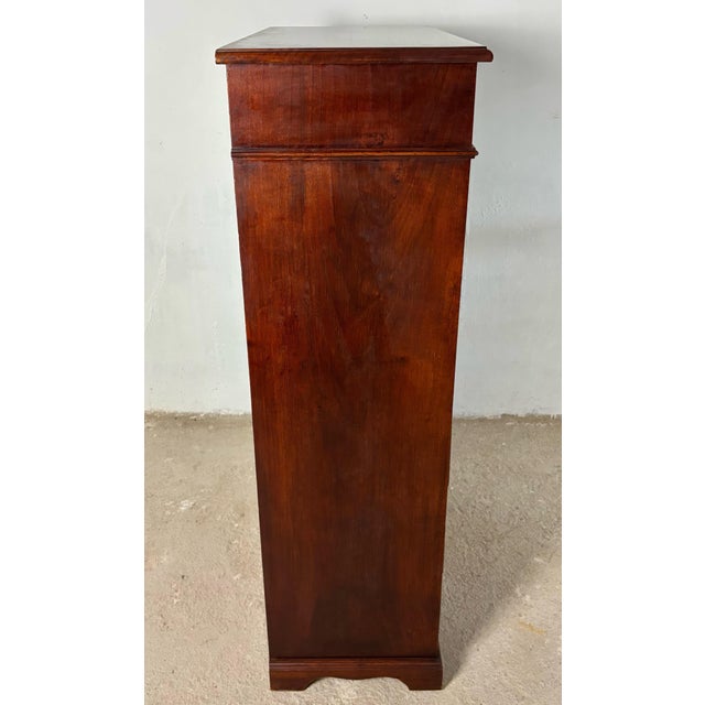 Mahogany Secretaire Chest of Drawers, Mid 20th Century For Sale - Image 10 of 16