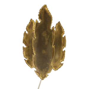 1960's Burnished Brass Sconce Designed by Svend Aage for Holm Sorensen