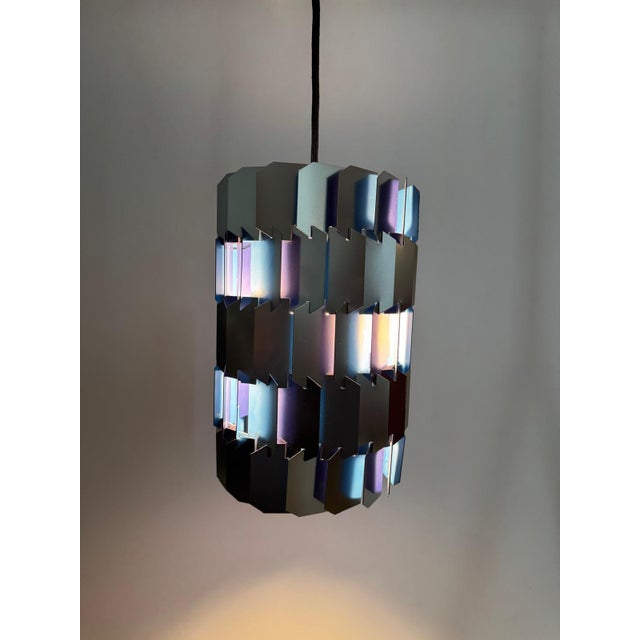 Vintage Facet Pop Lamp by Louis Weisdorf for Lyfa, 1970s For Sale - Image 3 of 11