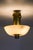 Modern Scandinavian Ceiling Lamp in Brass and Opaline Glass by Paavo Tynell, 1950s For Sale - Image 6 of 11