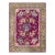 1920s Deep Field Red 9 Dragon Design Traditional Antique Chinese Art Deco Rug For Sale