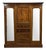 19th Century English Mahogany Wardrobe For Sale