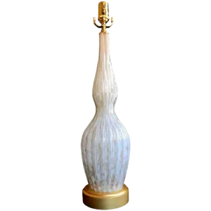1960s Vintage Italian Murano Glass Double Gourd Lamp