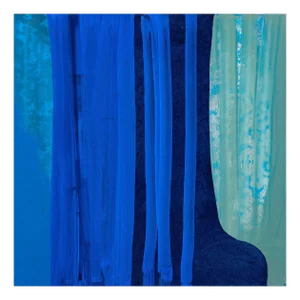 Marcy Rosenblat "Blue Shift" Painting