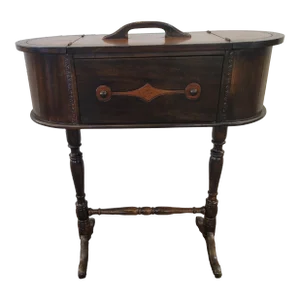 Antique 1920s Spanish Revival Sewing Cabinet Spanish Colonial