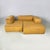 Italian Modern Brown Leather Modular Sofa Paione attributed to Salocchi for Luigi Sormani, 1970s, Set of 3 For Sale - Image 4 of 18