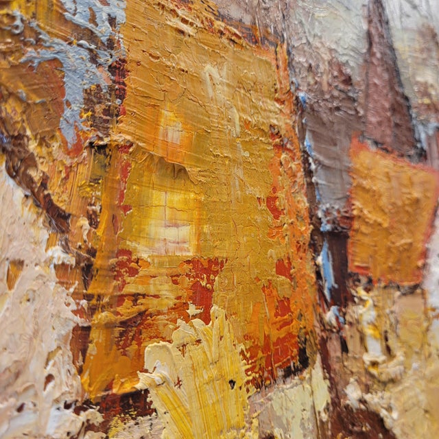 Etienne Ritter, Alsatian Village, 1950s, Oil on Canvas For Sale - Image 10 of 18