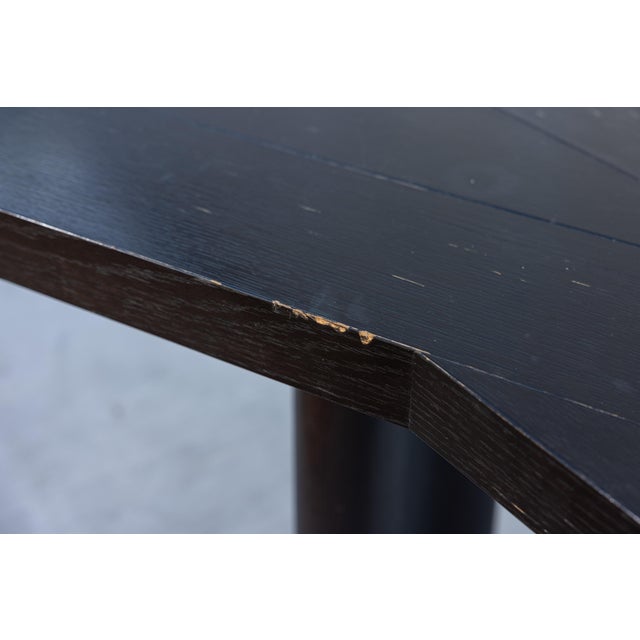 Charlotte Perriand Ventaglio Table for Cassina, Black-Stained Oak, No. 171 For Sale - Image 14 of 17