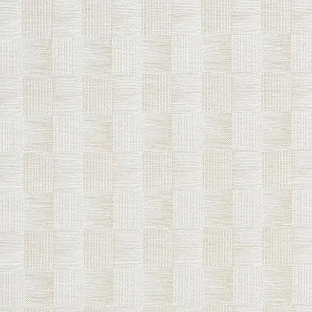 Schumacher Terra Mar Indoor & Outdoor Fabric in Natural For Sale