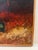 Wood Vintage Modernist Landscape Painting - Signed For Sale - Image 7 of 11