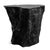 2020s Natural Form Black Stump Rustic Modern Stool / Side Table For Sale - Image 5 of 5