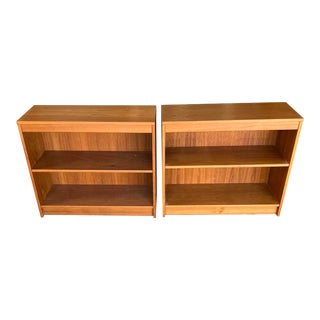 Danish Modern Bookshelves a Pair For Sale