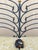 Contemporary Scrolling Wrought Iron Patio Loveseat & Arm Chair Set - 4 PCS For Sale - Image 10 of 18