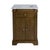 2020s Rachelle 24 in. W Rectangular Wood & Marble Bathroom Vanity with Storage, Brown For Sale - Image 5 of 11