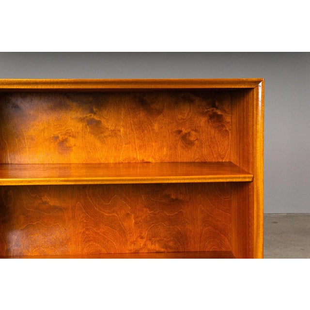 Small Mid-Century Mahogany Bookshelf For Sale - Image 9 of 12