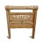 Vintage Outdoor Bali Roll Back Arm Chair For Sale In Los Angeles - Image 6 of 9
