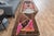 1970s 1970s Vintage Handmade Wool Cotton Red Runner Rug For Sale - Image 5 of 11