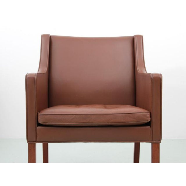 Mid-Century Modern Armchairs Model 3246 attributed to Børge Mogensen for Fredericia Stolefabrik, 1960s, Set of 2 For Sale - Image 11 of 18