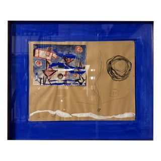 Nicola De Maria, Non so, 1984, Mixed Media For Sale
