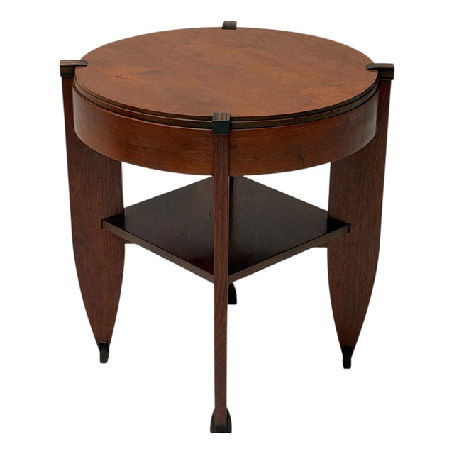 Art Deco Amsterdam School Coffee Table by J.J. Zijfers Amsterdam, 1920s For Sale