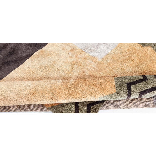 Modern Inspired Art Deco Rug by Doris Leslie Blau For Sale - Image 4 of 7