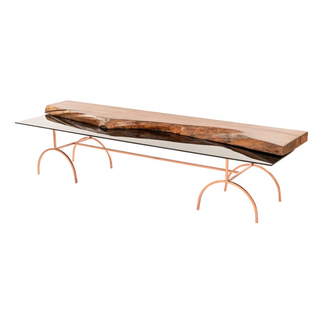 Trispite Vetro Table by Davide Palardi For Sale